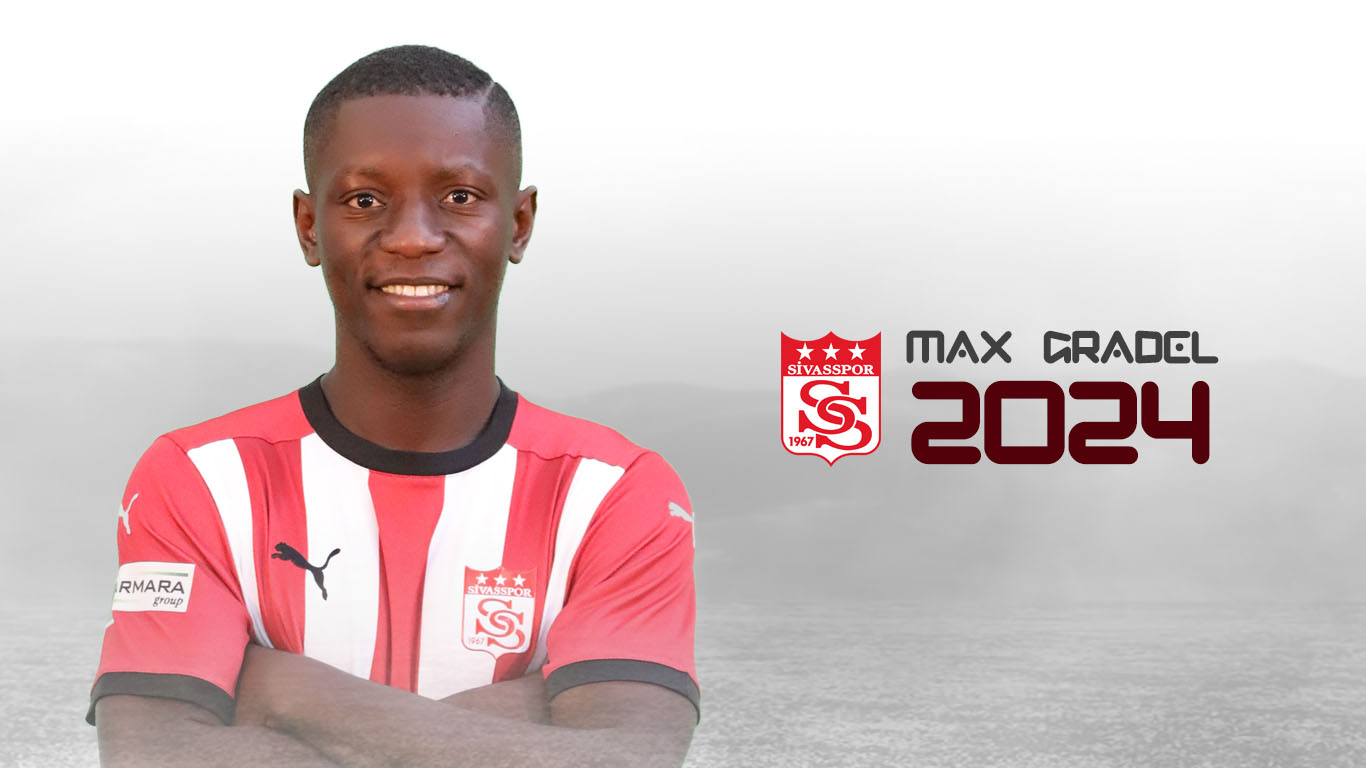 Max Gradel İle 2024'e Kadar Sözleşme Uzatıldı Sivasspor Resmi